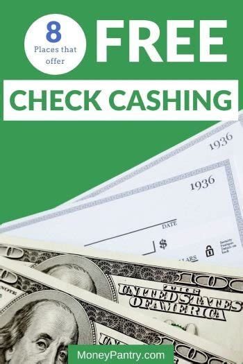 Free Check Cashing 8 Places To Cash A Check Free Moneypantry