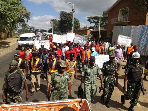 Mcp Supporters In Dedza Zomba Join ‘atibera Protests Malawi Nyasa