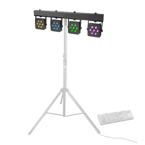Cameo Multi Par 2 28 X 3w Led Lighting System With Transport Case At