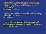 Effective Leadership And Management In Nursing Sullivan Photos