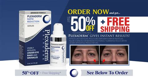 Official Plexaderm Skincare Reduce Under Eye Bags Dark Circles And Wrinkles From View In Minutes