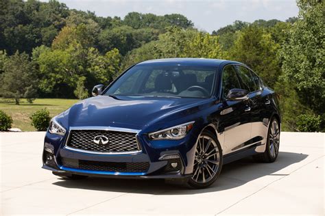 The infiniti q50 is a compact executive car that replaced the infiniti g sedan, manufactured by nissan's infiniti luxury brand. Refreshed 2018 Infiniti Q50 Priced From $34,200 48 Pics