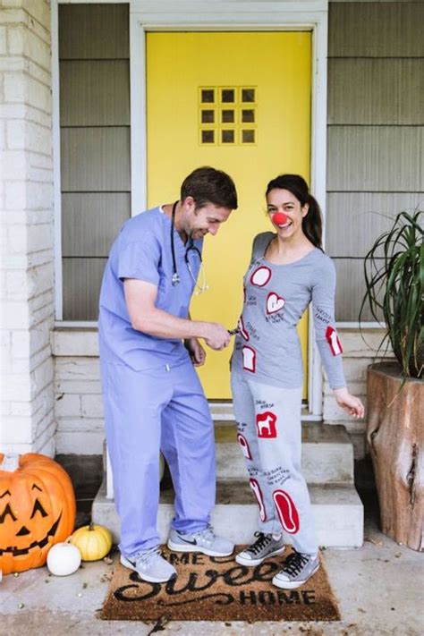 52 diy couples halloween costumes easy homemade couples costume ideas