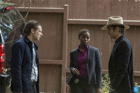 Jacob Pitts As Tim Gutterson Erica Tazel As Rachel Brooks Timothy Olyphant As Raylan Givens