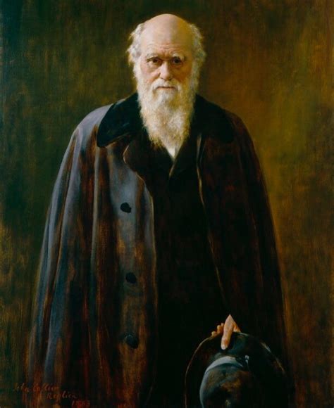 Portrait Of Charles Darwin 1883 By John Collier London National