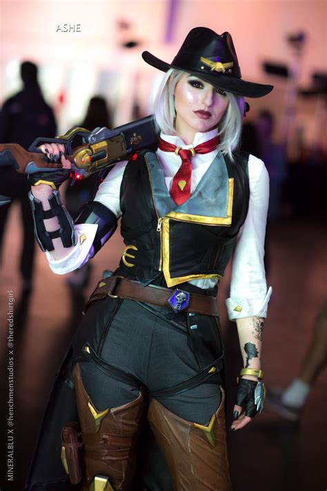 there s official cosplay of the newest overwatch hero ashe