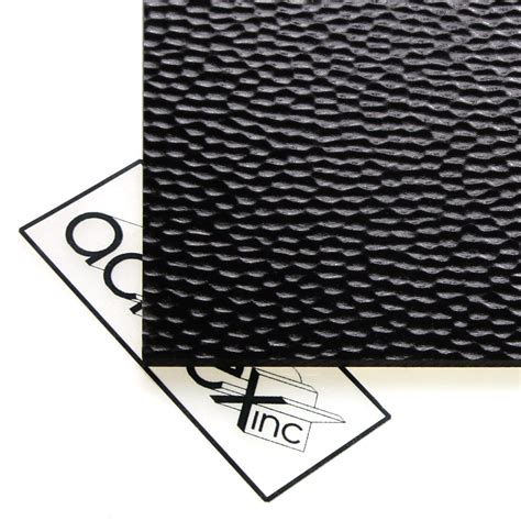 Acriglas Hammered Black Textured Acrylic Sheet