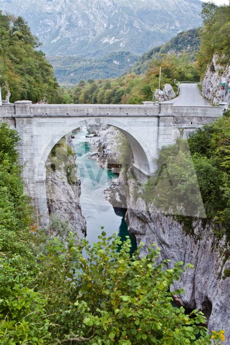 Napoleon Bridge Across River Soča Kobarid I Feel Slovenia