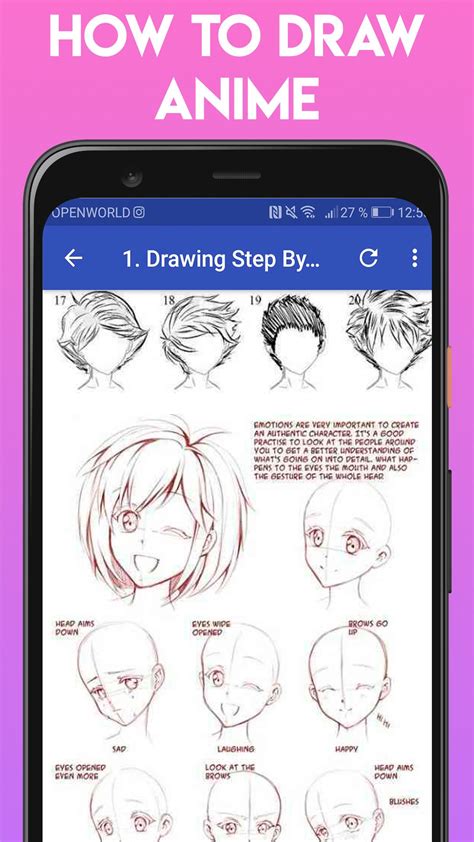 How To Draw Anime Drawing Anime Step By Step For Android Apk Download
