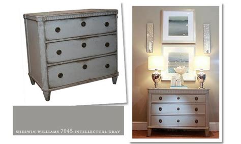 / intellectual grey 7045 undertones : Thinking of doing this color in bedroom furniture ...
