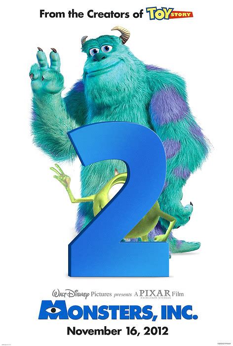 Monsters Inc 2 Unoffcial Poster Pixar Photo 13690093 Fanpop