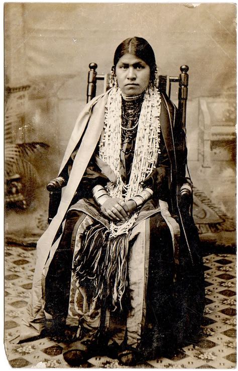 Prairie Possible Winnebago Woman Late 1800s Or Very Early 1900s