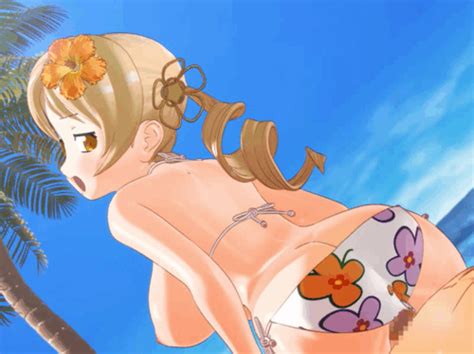 Myu Ranran Tomoe Mami Mahou Shoujo Madoka Magica Animated Animated Gif Lowres S Ass