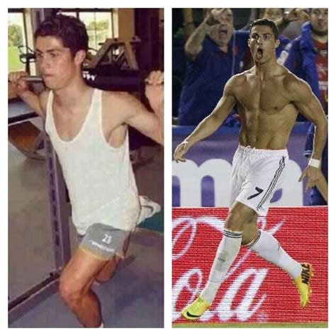 Cristiano Ronaldos Body In 2002 And Now Massive Change And Lot Of