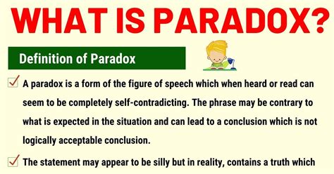 Paradox Definition And Examples Of Paradox In Speech And Literature