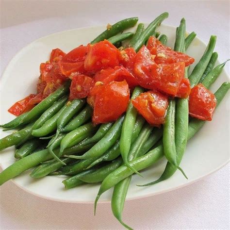 Maybe you would like to learn more about one of these? Green Beans with Cherry Tomatoes Recipe | Green beans ...