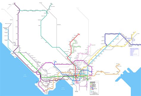 Shenzhen Metro Subway Map