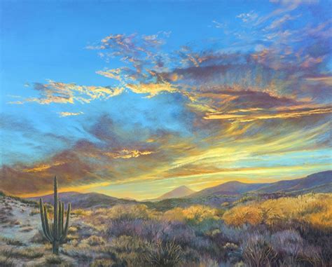 Sunset At Desert Mountain By Lauren Knode ~ X Featured Artist