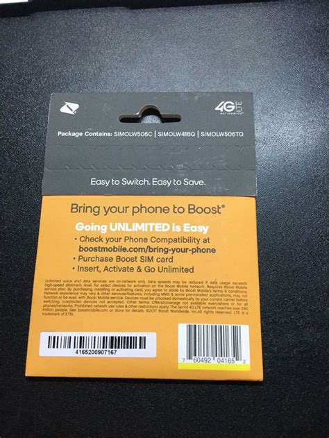 A gift card allows people to choose their gifts based on their own needs and taste. Boost Mobile - Tri-branded SIM Card Activation Kit Brand New Sealed $7.75 End Date: 2019-02-07 ...