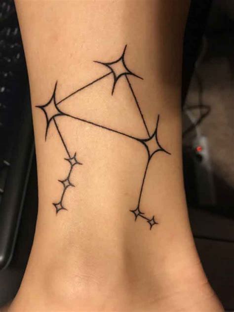 25 Libra Constellation Tattoo Designs Ideas And Meanings