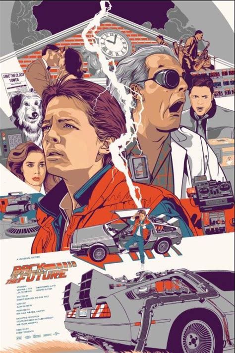 Back To The Future Best Movie Posters Cinema Posters Movie Poster Art