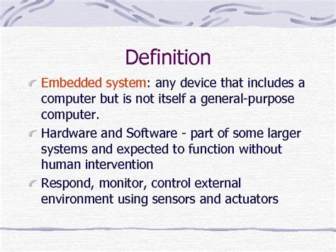 Embedded Systems Introduction Prof Santanu Chaudhury Syllabus