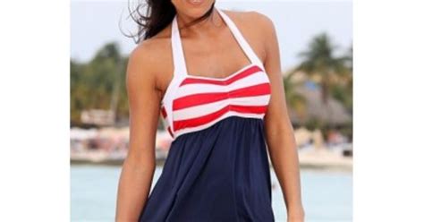 Sailor Girl Patriotic Swim Dress By Ujena Usa Uj Z297 Patriotic
