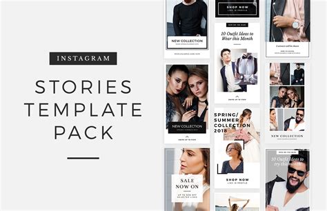 After choosing a free instagram template, you can customize every aspect of your design using canva's huge range of fonts, graphics, backgrounds, frames, and images. Free Instagram Stories Template Pack — Medialoot