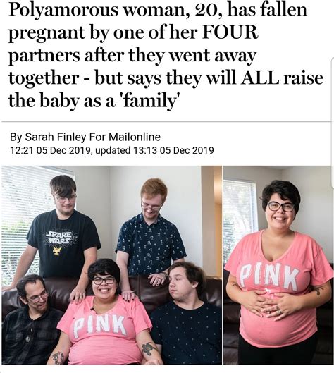 Polyamorous Woman 20 Reveals She Fell Pregnant By One Of Her Four