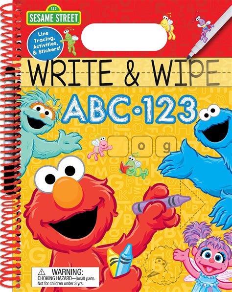 Sesame Street Write And Wipe Book By Lori C Froeb Official Publisher Page Simon