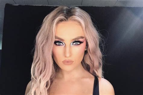 Mermaid Perrie Edwards Rocks New Dramatic Look On Instagram With Pink