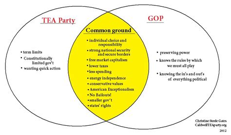 Tea Party Vs Republican Differences