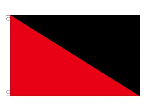 90150cm Anarchy Anarcho Flag With Communist Anarcho Syndicalism Flag