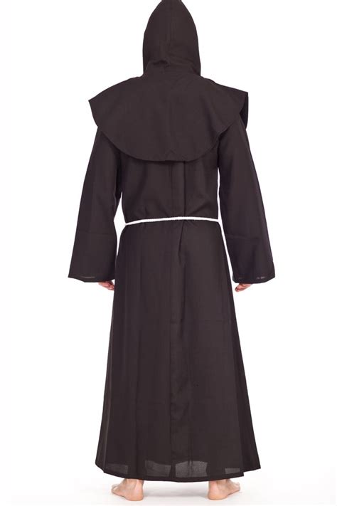 Mens Std Monk Party Fancy Dress Costume Religious Friar Tuck Saints Gents
