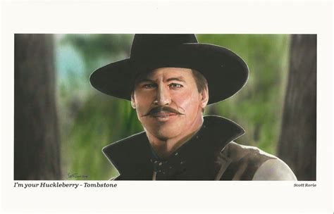Im Your Huckleberry Val Kilmer As Doc Holliday From The Etsy