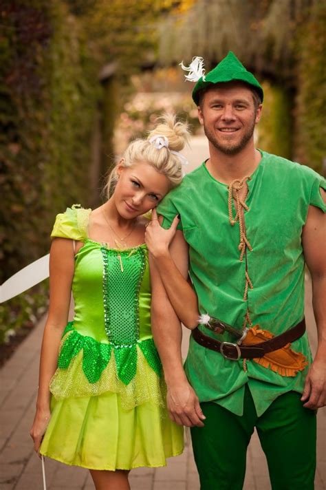 Halloween Couples Costumes Peter Pan Tinker Bell B A Fashion