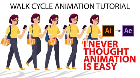 after effects animation tutorial character animations for motion graphics step by step