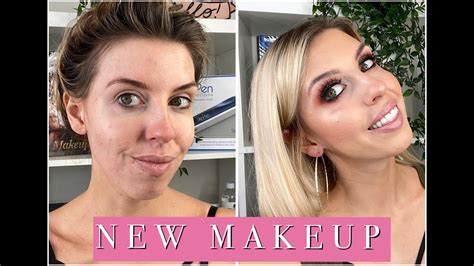 Quick Makeup Tutorial Using New Products Youtube