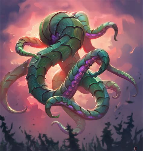 illustration de alex konstad tentacle art tentacles for arms tentacle
