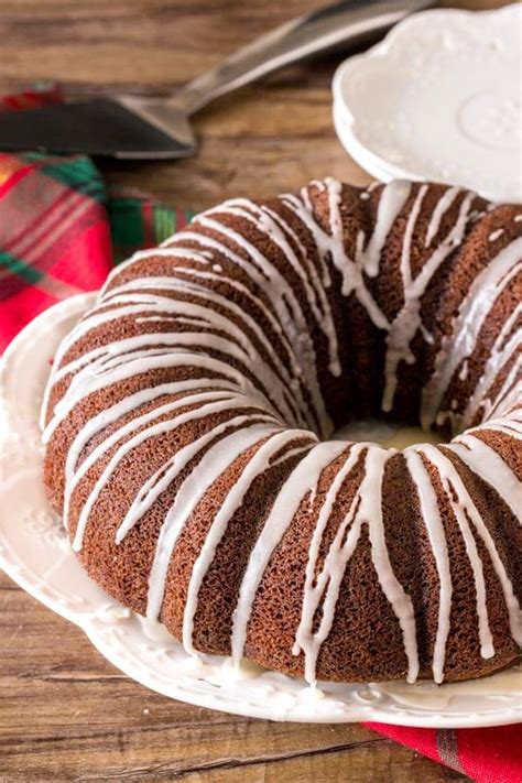 Gingerbread Bundt Cake Just So Tasty