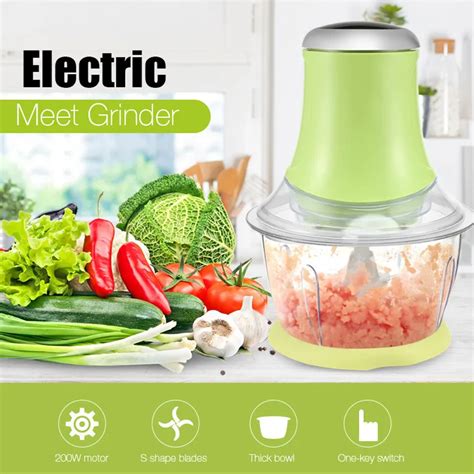 Stainless Steel Electric Meat Grinder Food Processor For Vegetable