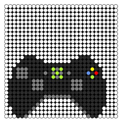 Xbox Controller Kandi Pattern Perler Beads Fuse Bead Patterns