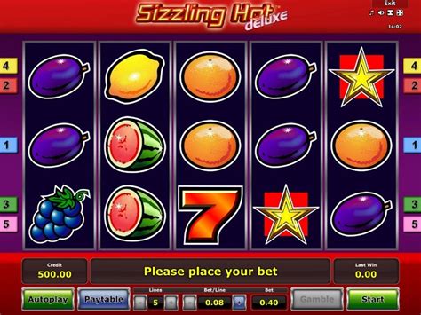 Sizzling Hot Deluxe Free Game Online