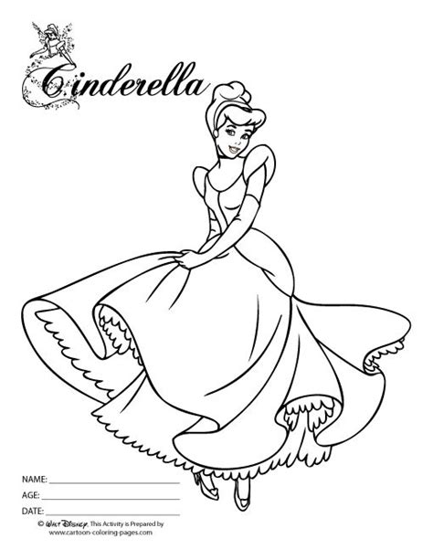 Cinderella Coloring Pages Cinderella Coloring Pages Disney