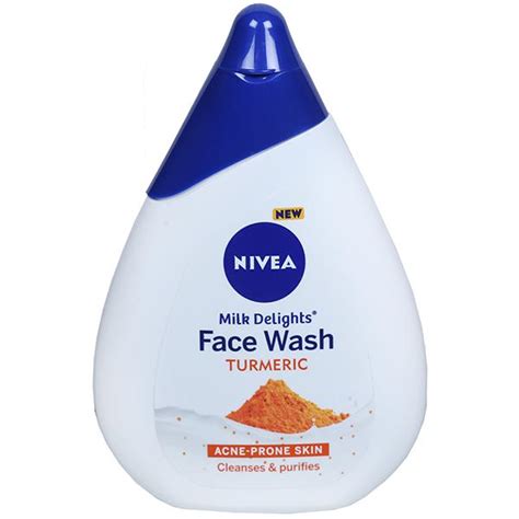 Buy Nivea Milk Delights Turmeric Acne Prone Skin Face Wash Ml Online