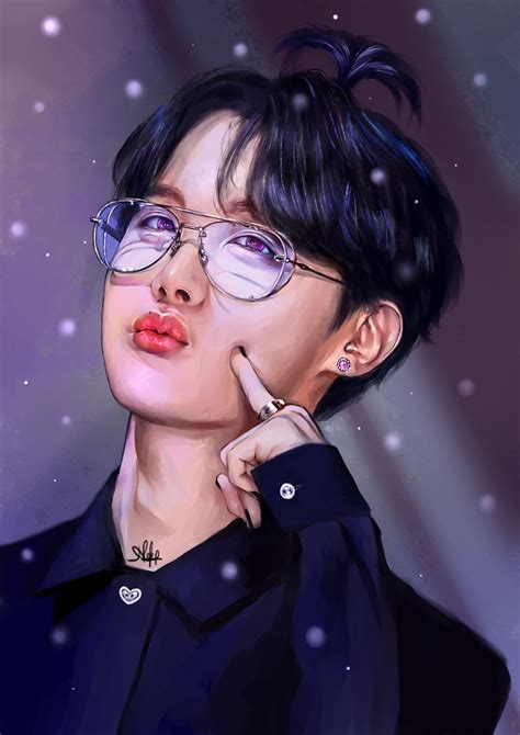 J Hope Wallpaper Fanart Edit Anime Drawings Fan Art Cartoon My XXX Hot Girl