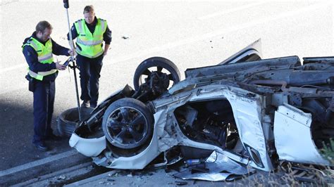 Monash Freeway Police Arrest Fleeing Driver Allegedly ‘racing Before Crash Au