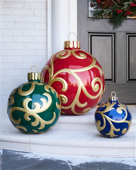 Outdoor Christmas Ornament Large Neiman Marcus