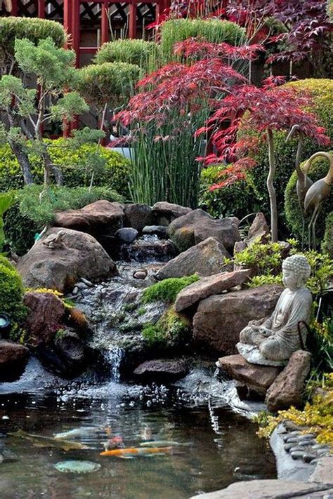 Japanese Garden Design Ideas With The Most Zen Fish Pond Gardens