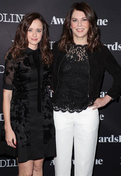 Alexis Bledel And Lauren Graham At Deadline’s The Contenders Emmys Event In La 4 9 2017 • Celebmafia